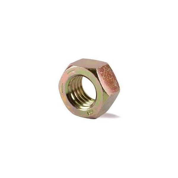 Newport Fasteners Hex Nut, 7/8"-9, Steel, Grade 5, Zinc Yellow, 3/4 in Ht, 200 PK 510430-BR-200 - main